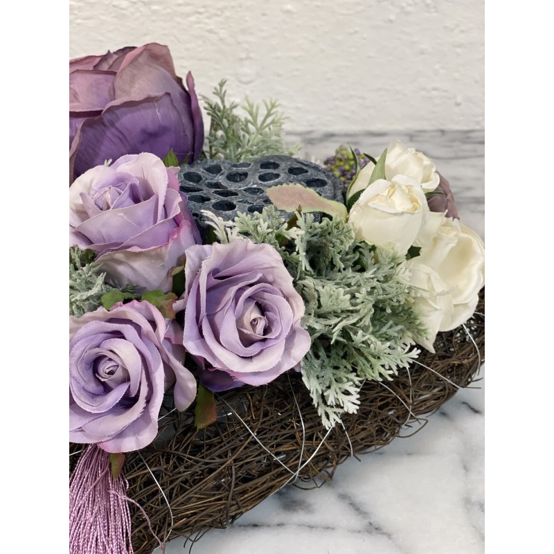 Trauergesteck Herz 3