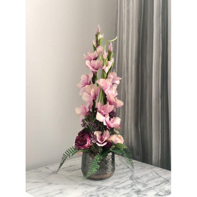 Kunstblumen Arrangement in einer Vase xx275