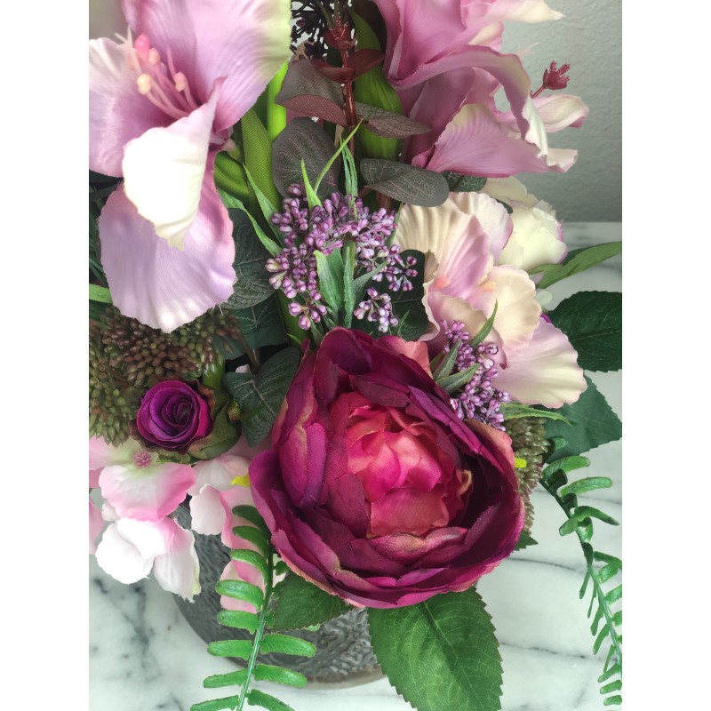 Kunstblumen Arrangement in einer Vase xx275 5