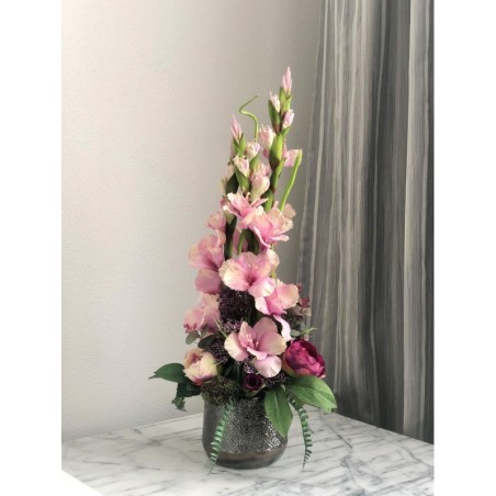 Kunstblumen Arrangement in einer Vase xx275 6