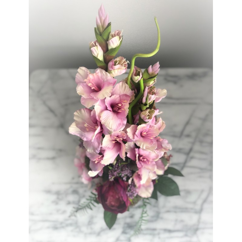 Kunstblumen Arrangement in einer Vase xx275 7