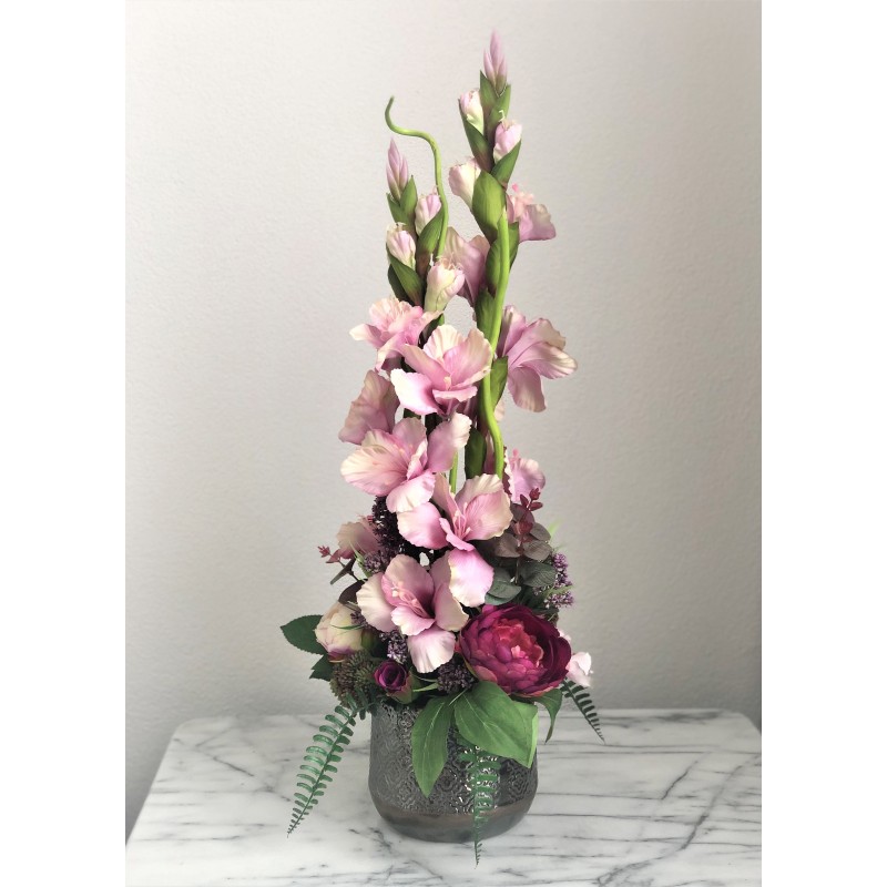 Kunstblumen Arrangement in einer Vase xx275 8