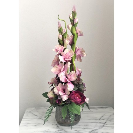 Kunstblumen Arrangement in einer Vase xx275 8