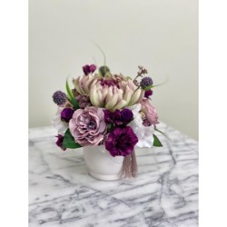 Kleines Kunstblumen Arrangement in einer Vase xx266 2