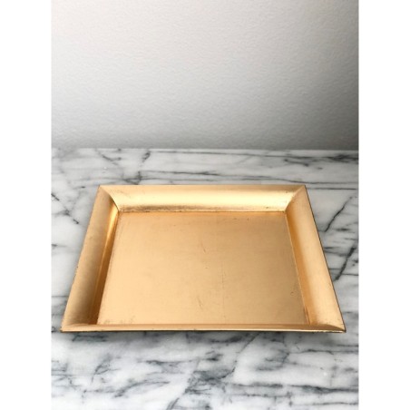 Plastikteller mit Gold-Lakierung 2 St. Set