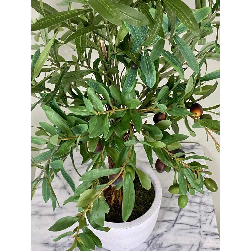 Künstlicher Olivenbaum im Topf/Kunstpflanze 3