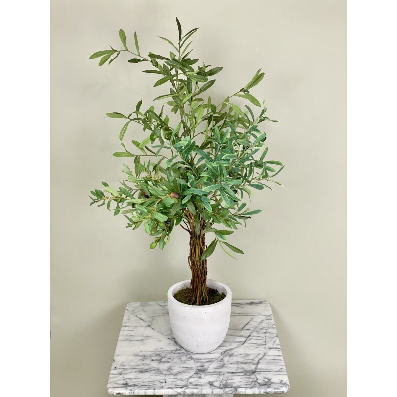 Künstlicher Olivenbaum im Topf/Kunstpflanze 4