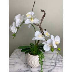 Künstliche Orchidee im Topf 2