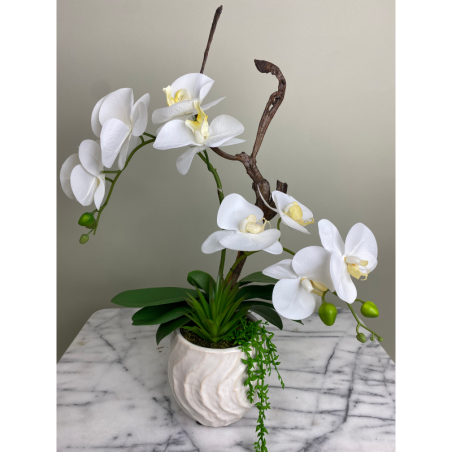 Künstliche Orchidee im Topf 2