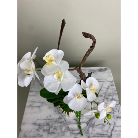 Künstliche Orchidee im Topf 3