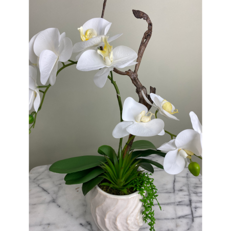 Künstliche Orchidee im Topf 4