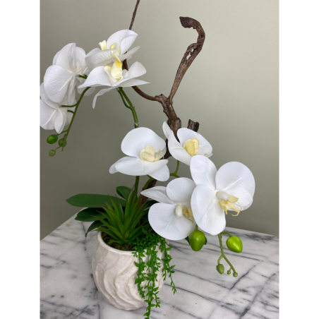 Künstliche Orchidee im Topf 5