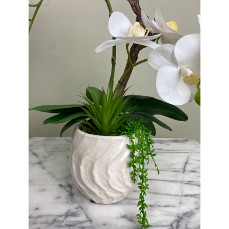 Künstliche Orchidee im Topf 7