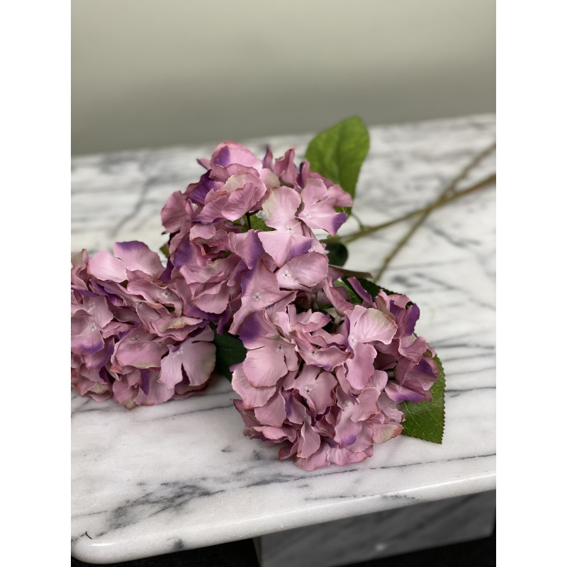 3 künstliche Hortensie ca. 63 cm xx240 - 3 Stück 2