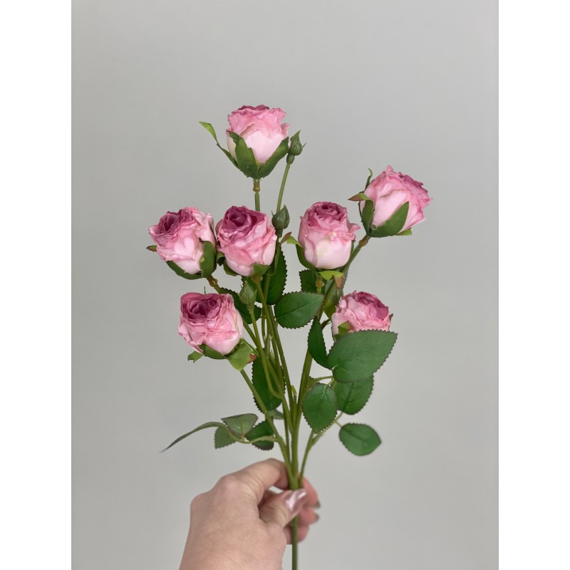 Rosenzweig in Dry Look mit einer Länge von 55 cm 3