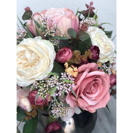 Kunstblumen Arrangement in einer Vase xx218 2