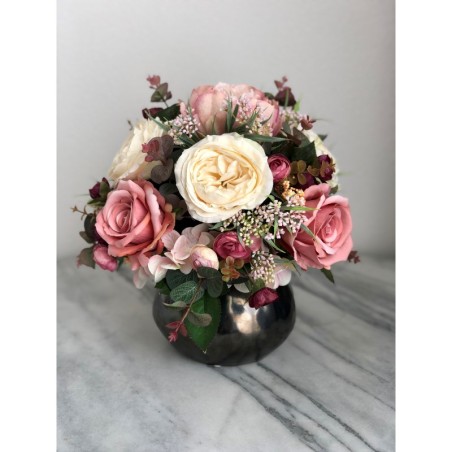 Kunstblumen Arrangement in einer Vase xx218 3