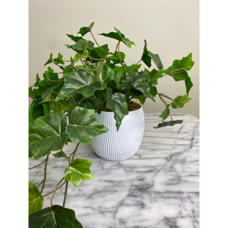 Künstlicher Efeu im Topf – immergrüne Hängepflanze 3