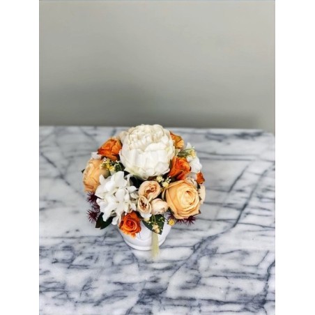 Kunstblumen Arrangement in einer Vase xx214 3