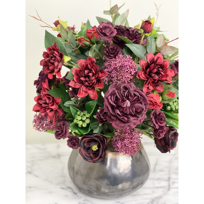 Kunstblumen Arrangement in einer Vase 4