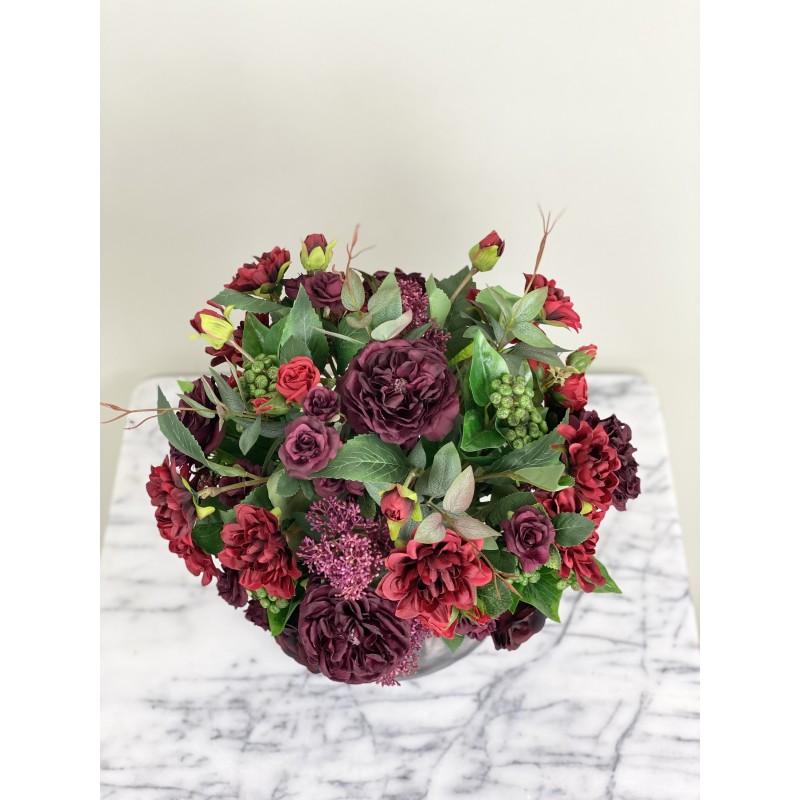 Kunstblumen Arrangement in einer Vase 5