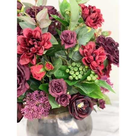 Kunstblumen Arrangement in einer Vase 6