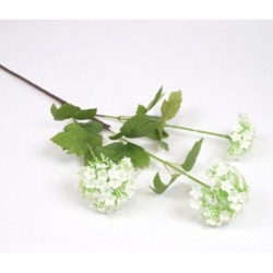 Künstlicher Schneeballzweig – Weißgrün