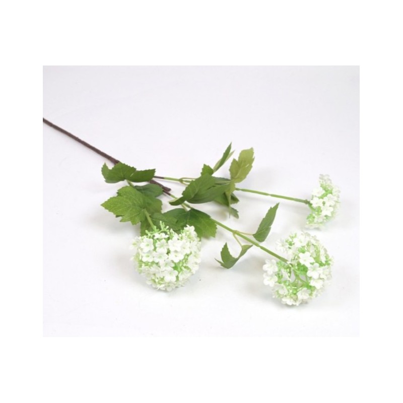 Künstlicher Schneeballzweig – Weißgrün