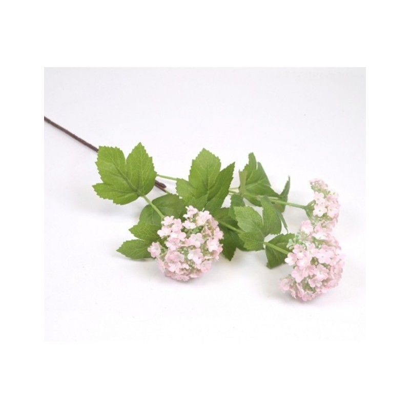 Künstlicher Schneeballzweig – Zartrosa